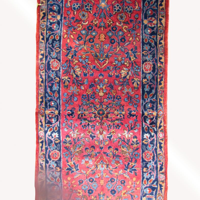 Antique Circa 1920's Persian Kashan Runner rr2894 - Image 5