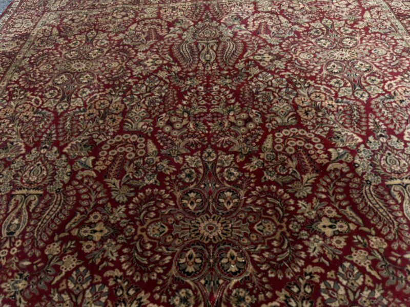 ANTIQUE ANGLO PERSIAN WILTON RUG - Image 9