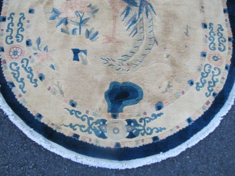Chinese Deco Oriental Rug - Hand Made! - RR3604 - Image 10