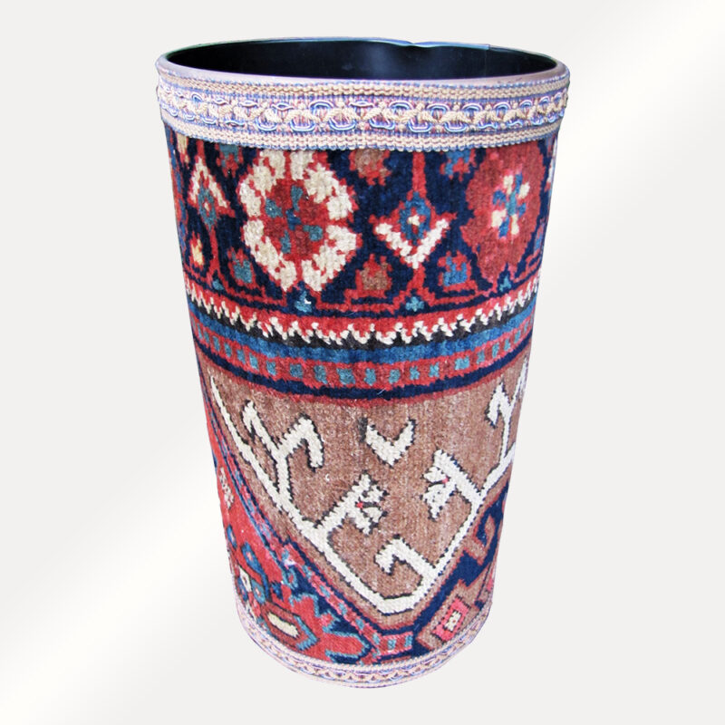 Arts And Crafts Waste Basket w4067_Purple - Image 2