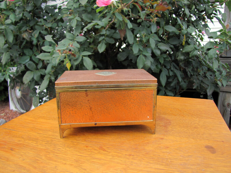 Rare GLADYS Arts and Crafts Humidor |  w2666 - Image 6