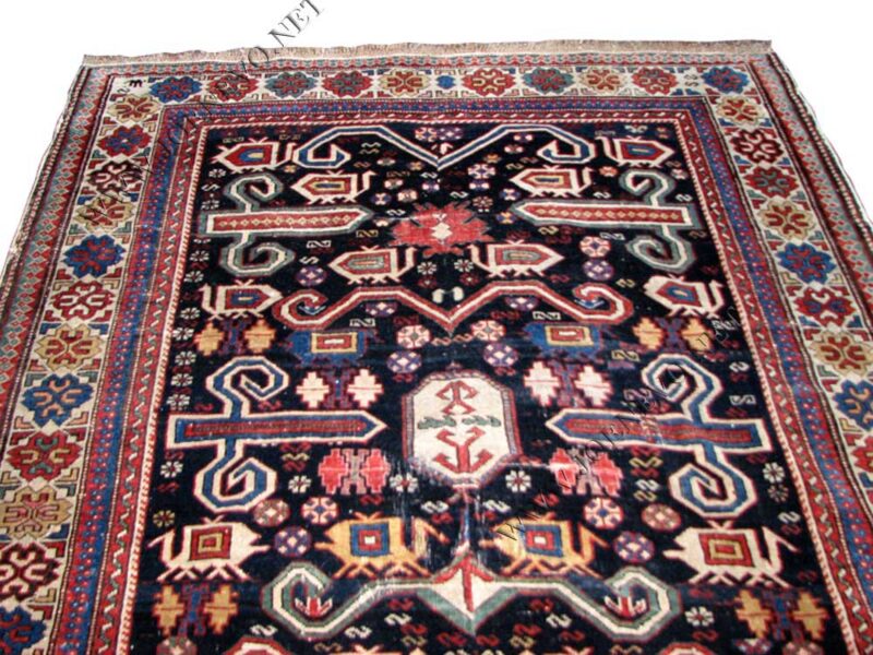 Caucasian Oriental Rug. R2139 - Image 7