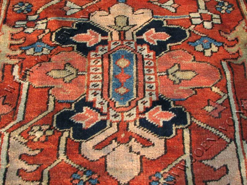 Superb  Antique  Persian  Heriz  Hand  Made  Oriental  Rug  |  rr514