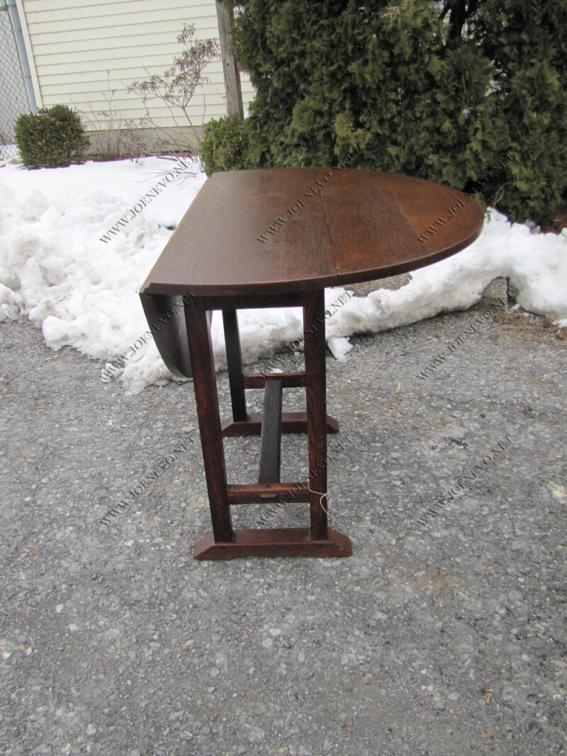 Antique  Mission  Gustav  Stickley  Drop  Leaf  Table  |  W2917