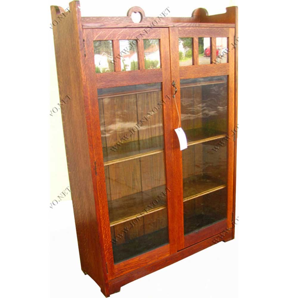 Antique  Stickley Bros  Two  Door  Bookcase  |  W3024