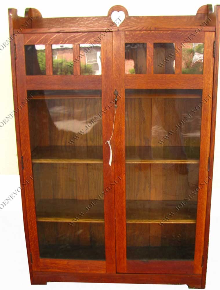Antique  Stickley Bros  Two  Door  Bookcase  |  W3024