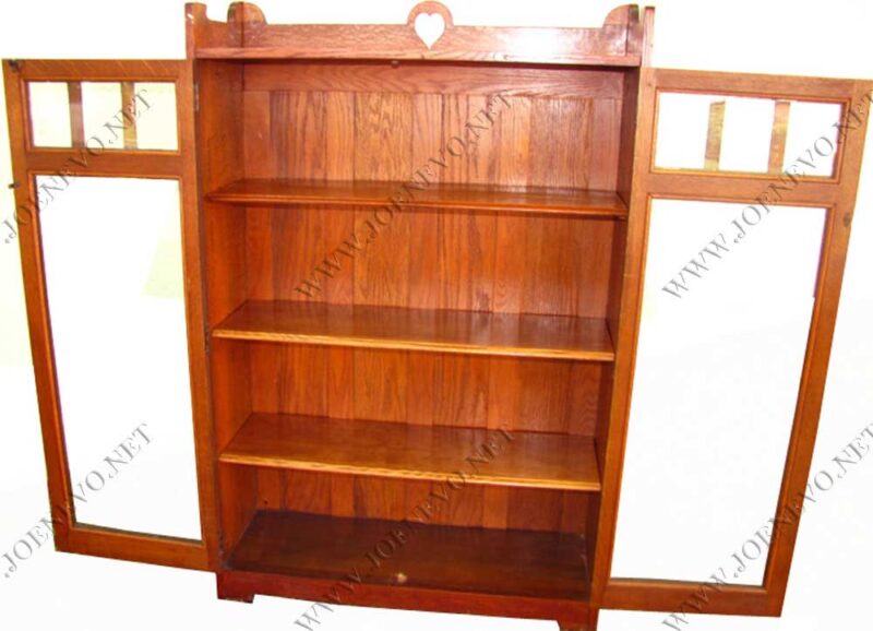 Antique  Stickley Bros  Two  Door  Bookcase  |  W3024