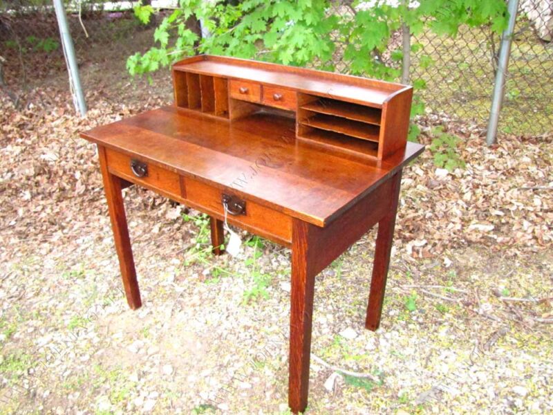 Superb Antique  Gustav Stickley  Desk  |  w3164