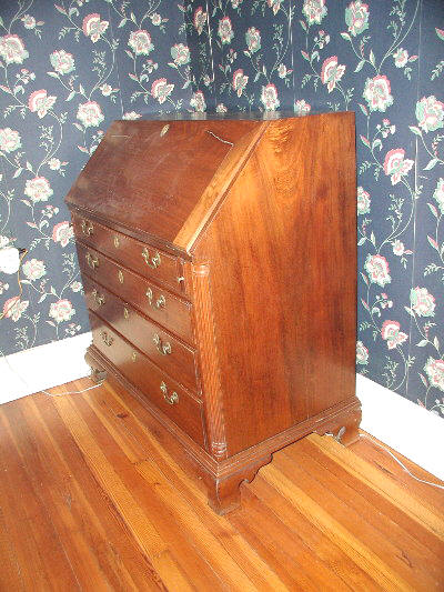 Antique Chippendale Berks County Drop Front Desk  |  F253