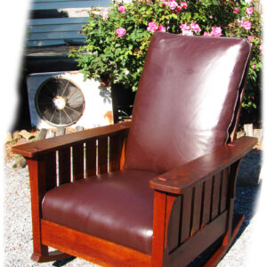 L&jg Stickley  Superb Antique L&jg Stickley  Large And Rare  – Model Number #475 – Arm Rocker  |  w2493