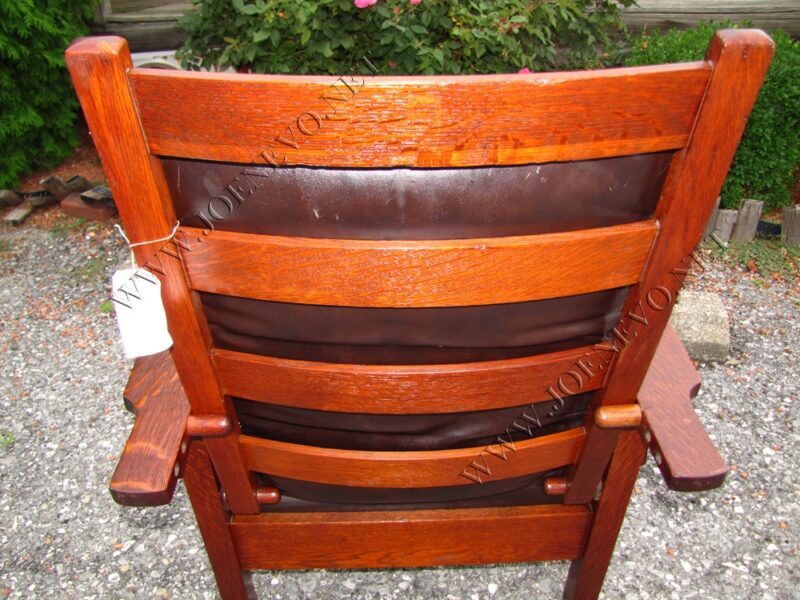 Antique Gustav Stickley  Morris Chair  |  w3056