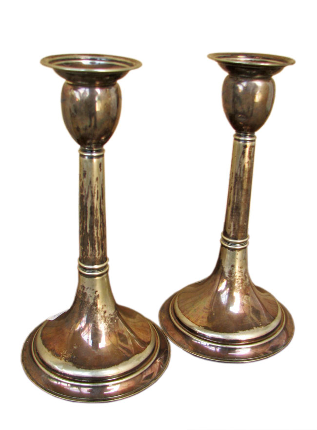 Gorham  Silver Candle Holders  |  F1293