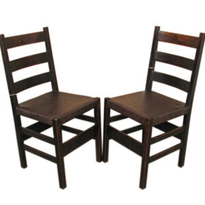 Gustav Stickley  Early Side Chairs  |  F8211