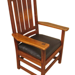 L&jg Stickley  High Back Armchair  |  F8269_1