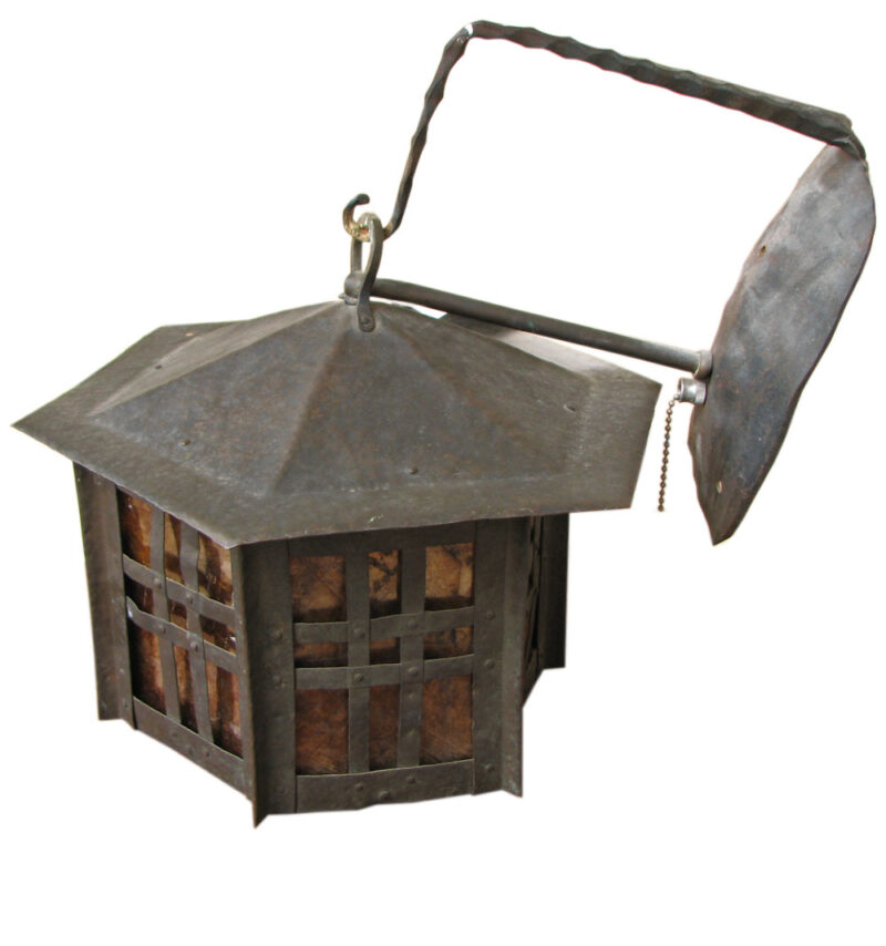 Arts & Crafts  Iron Lantern  |  F9461