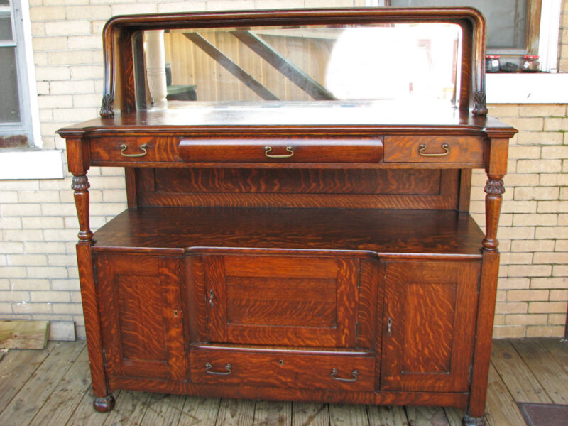 Quarter Oak  Large Sideboard  |  F9527