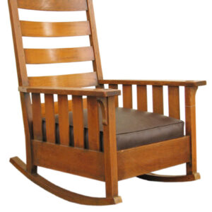 Gustav Stickley  Slatted Rocker  |  F9771