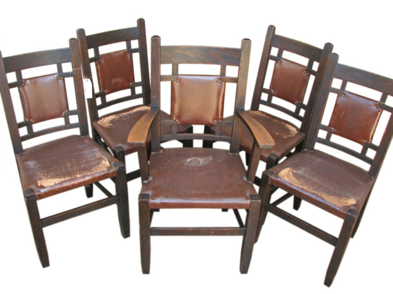 Arts & Crafts Dining Chairs F141