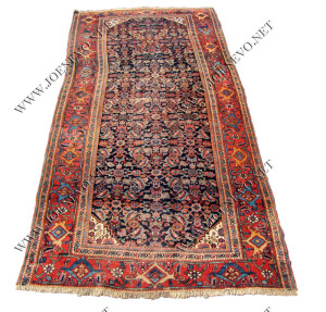 SUPERB Antique PERSIAN KURD rare size BIDJAR rr2785