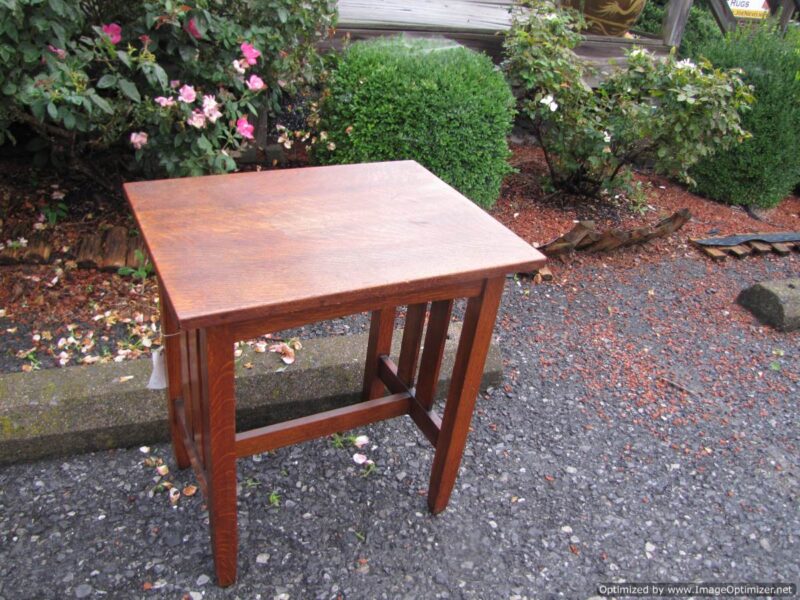 Stickley Brothers Side Table W4404 - Image 7