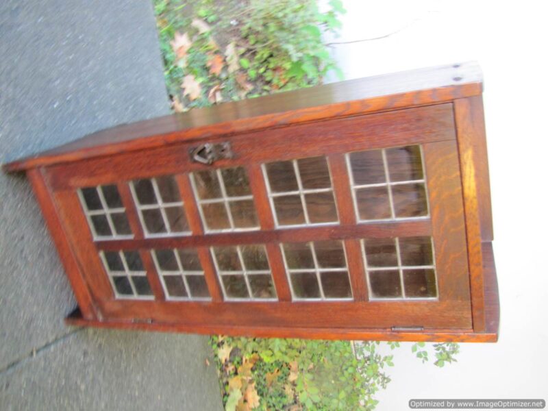 Superb Gustav Stickley 1-door Cabinet W4234 - SOLD - Image 18