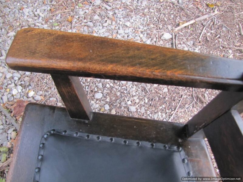 Antique Set of five A&C Chairs from STICKLEY Era W1430 - Image 20