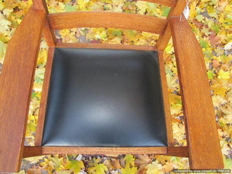 Antique Gustav Stickley Arm Chair W1000 - Image 5