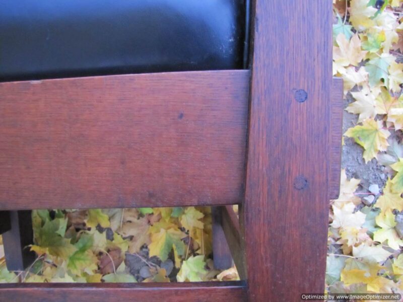 Superb Charles Stickley Antique Arm Chair W3290 - Image 16