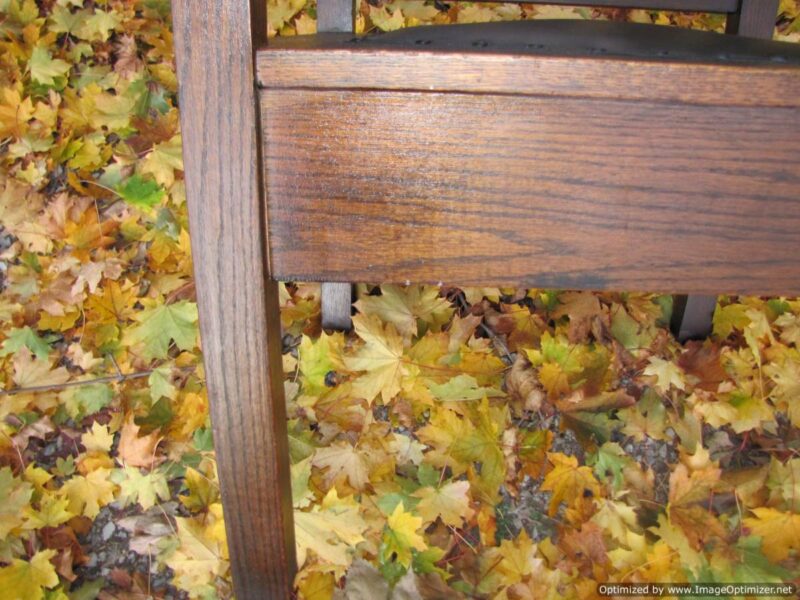 Antique Arts & Crafts Large Arm Chair. W4336 - Image 7