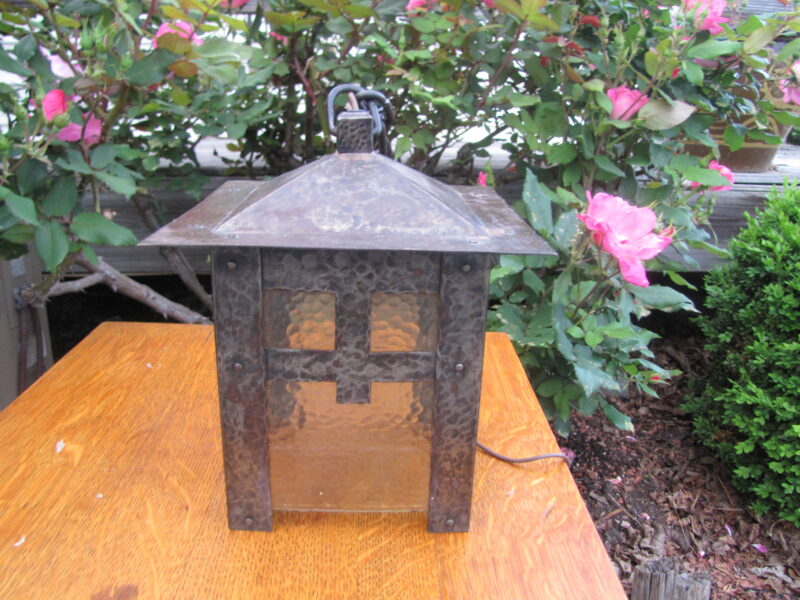 Antique Arts & Crafts Scones lighting w6050 - Image 3