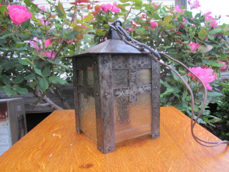 Antique Arts & Crafts Scones lighting w6050 - Image 6