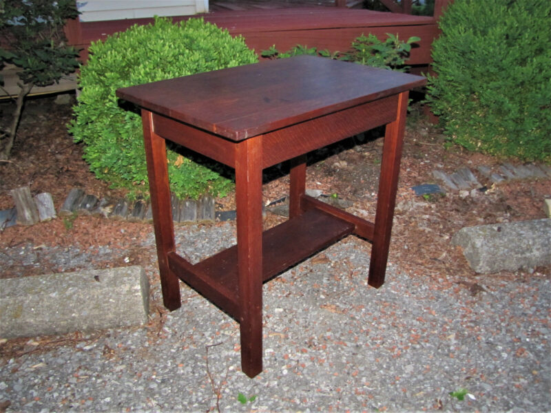 Antique Gustav Stickley Small Library Desk w5553 - Image 5