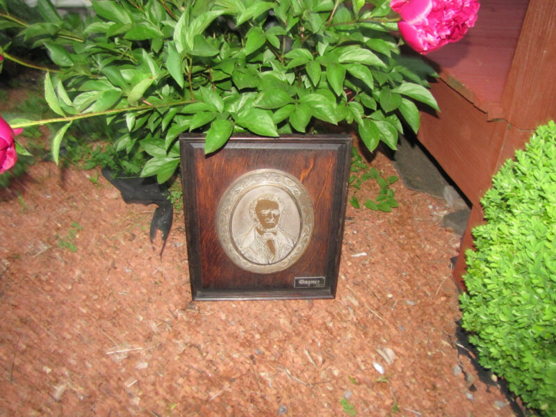 Antique Wagner Plaque from Stickley Era. W2288 - Image 3
