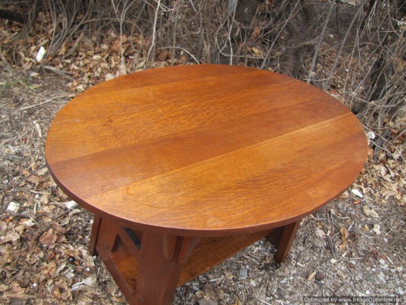 Oval Library Table by Brooks W3263 - Image 2