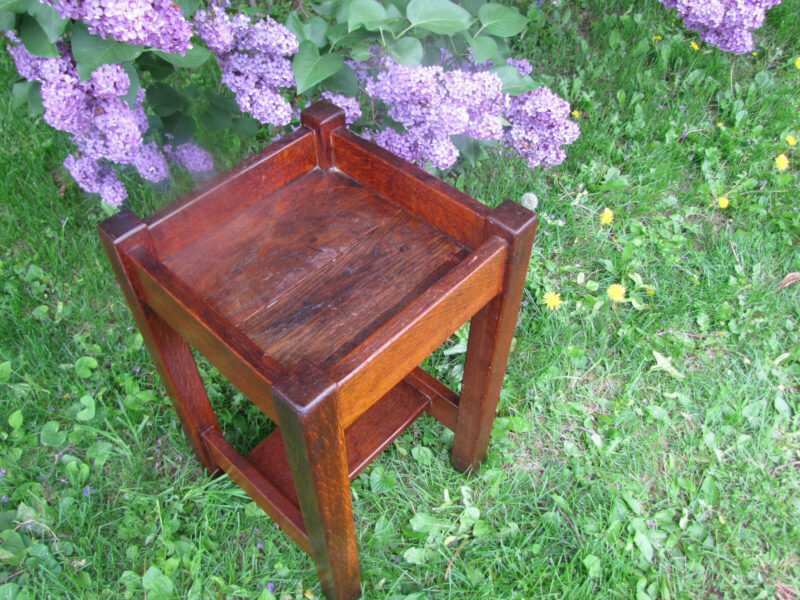 Antique Arts & Crafts L&jG Stickley Plant Stand. W4269 - Image 11