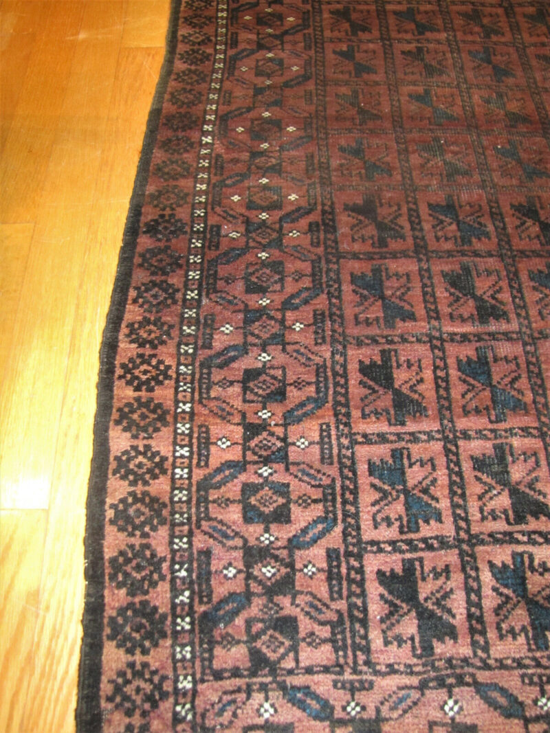 Vintage Hand Made Oriental Rug - RR3097 - Image 6
