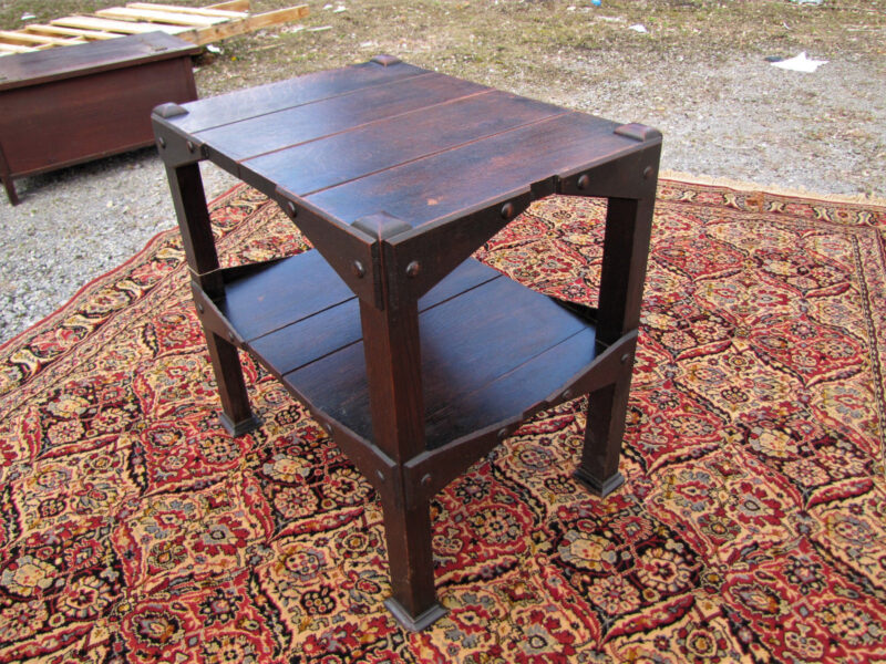 Antique Arts & Crafts Table. W5261 - Image 12