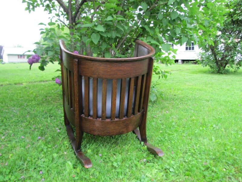 Beautiful PLAIL BROS Barrel Chair. W5612 - Image 6