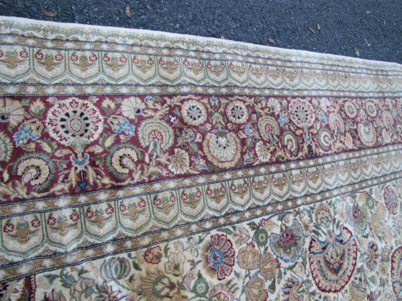 Pakistan hand knotted rug rr3424 - Image 11