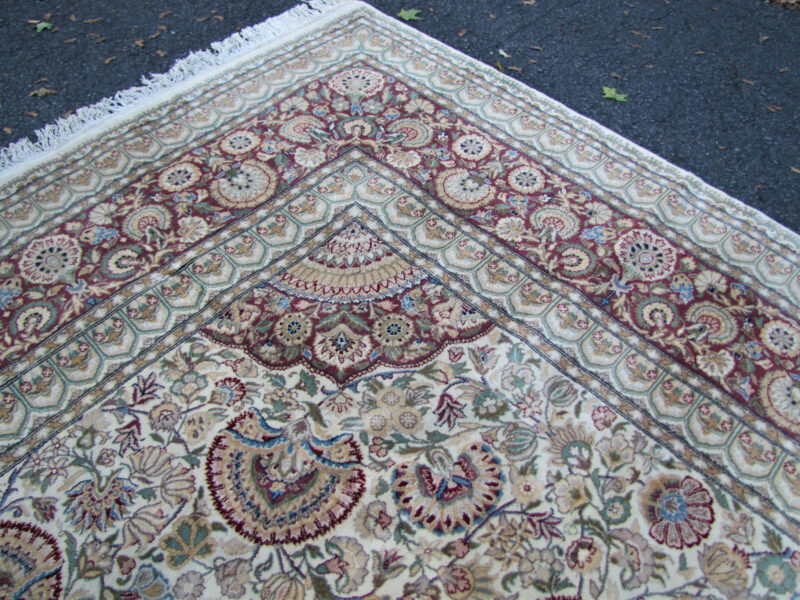 Pakistan hand knotted rug rr3424 - Image 6