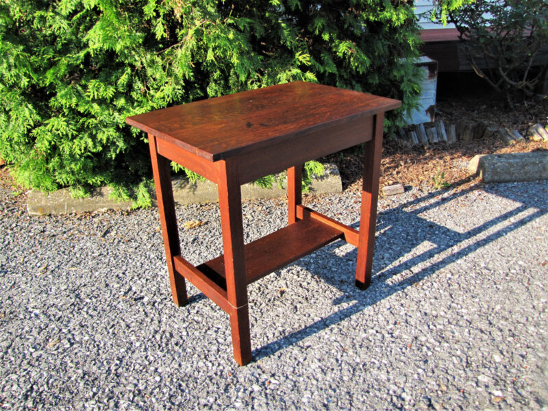 Antique Gustav Stickley Small Library Desk w5553