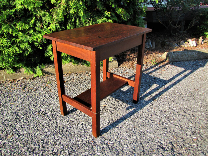 Antique Gustav Stickley Small Library Desk w5553 - Image 6