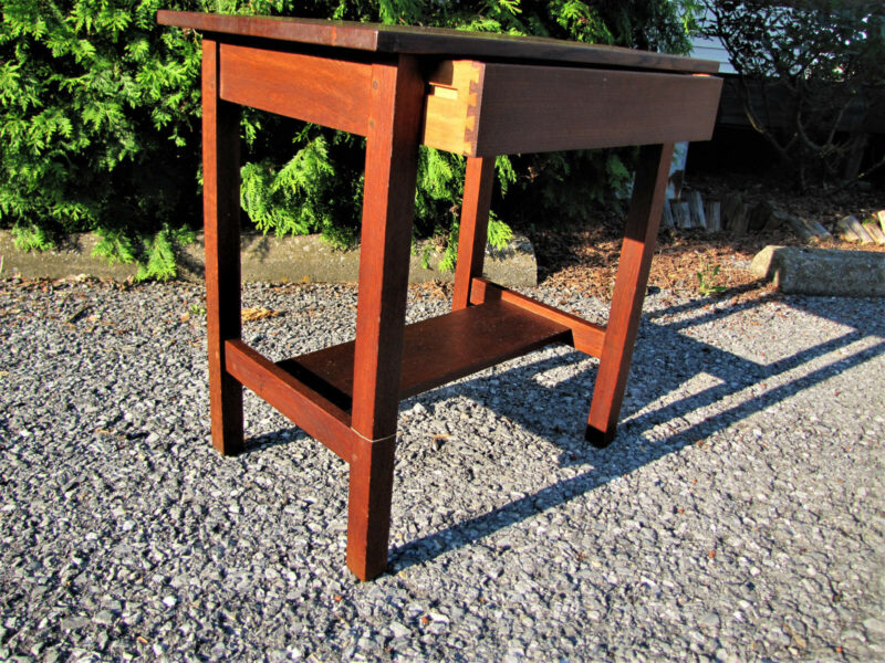 Antique Gustav Stickley Small Library Desk w5553 - Image 12