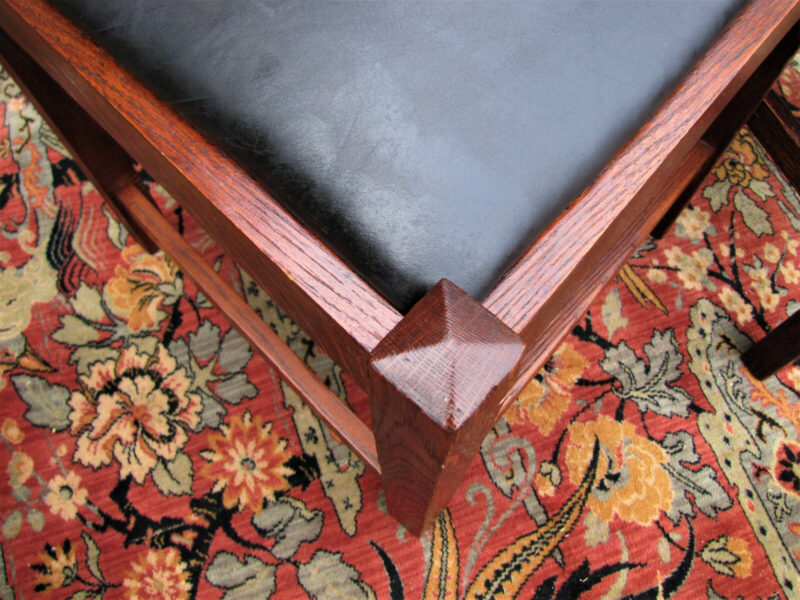 Antique Set of 6 Arts & Crafts Side Chairs. W5491 W5492 - Image 11