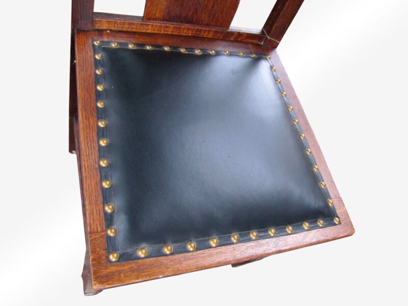 Antique Arts & Crafts Side Chair W4282 - Image 3