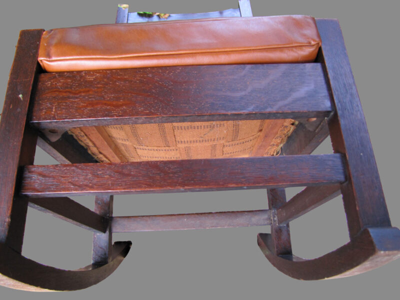 Early Gustav Stickley Rocker F9746 - Image 12