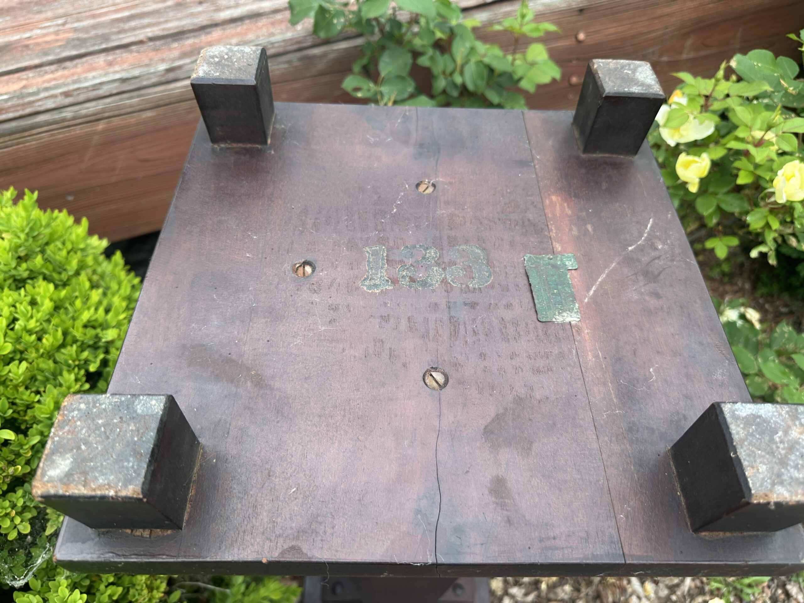 RARE STICKLEY BROS Stand Model #133 - Signed and Marked - W7615 - SOLD!! - Image 15