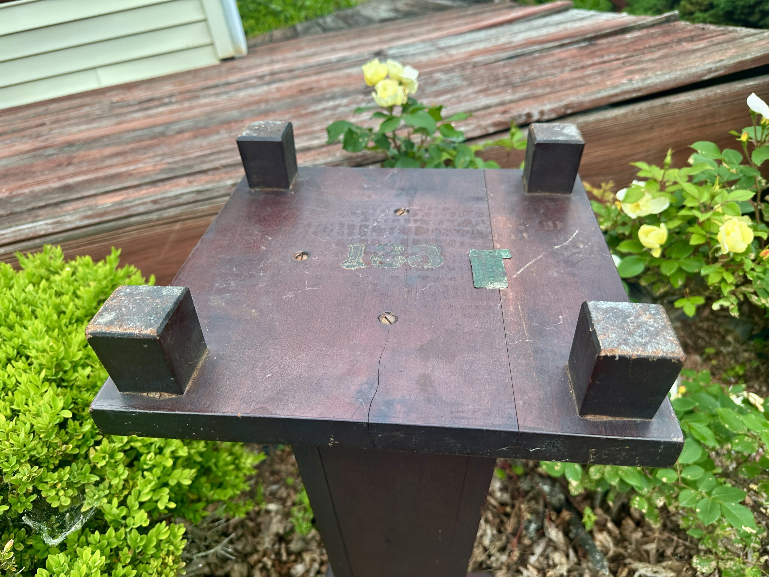 RARE STICKLEY BROS Stand Model #133 - Signed and Marked - W7615 - SOLD!! - Image 19