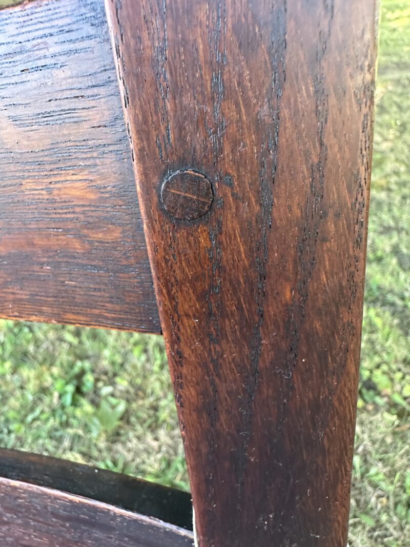 Antique GUSTAV STICKLEY Heavy Duty Side Chair circa 1901 - w2599 - Image 4