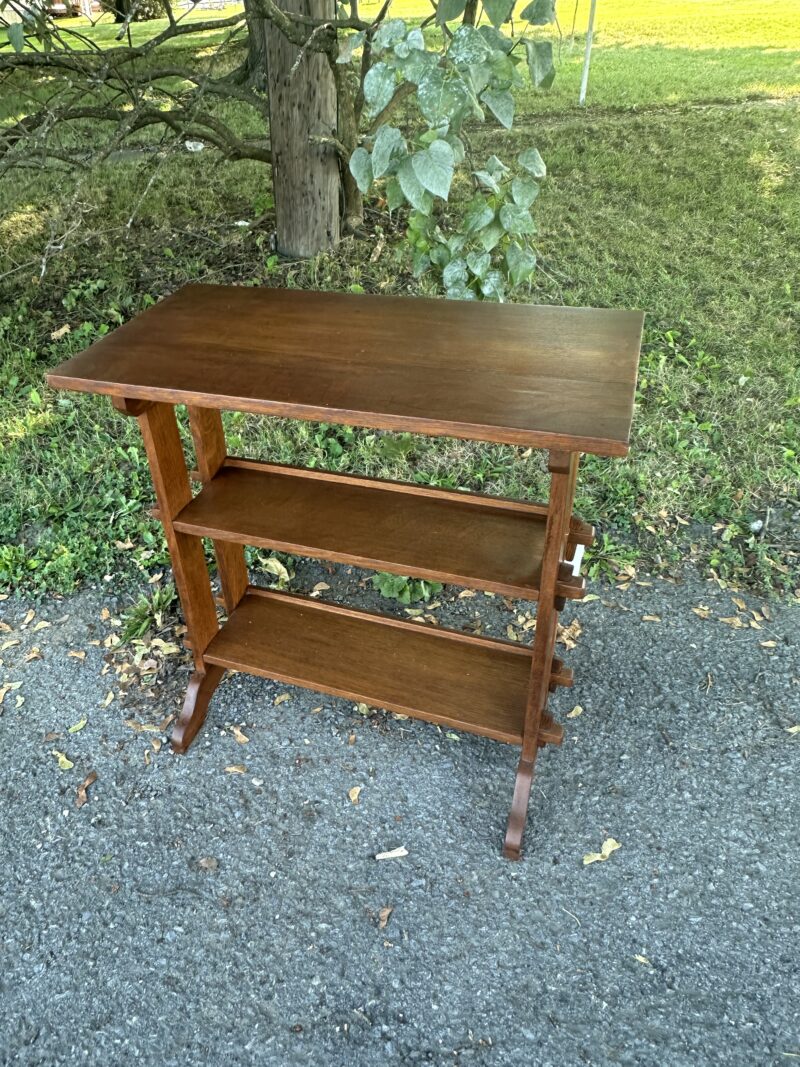 Antique Roycroft "Little Journey" Bookstand - w5640 - Image 12